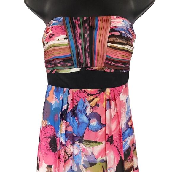 Sue Wong Floral Maxi Dress Multicolor - Picture 4 of 16